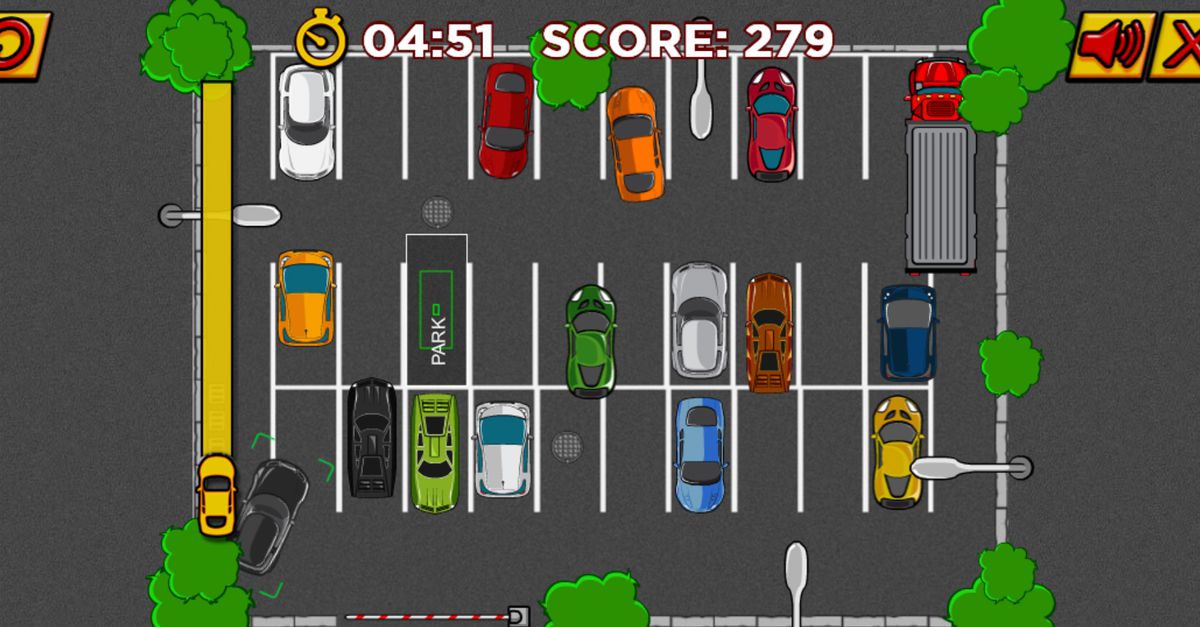 Estaciona tu auto - Juega gratis en la página
